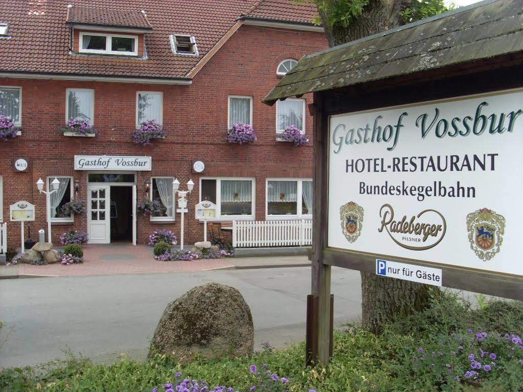 Gasthof Vossbur Toppenstedt Buitenkant foto